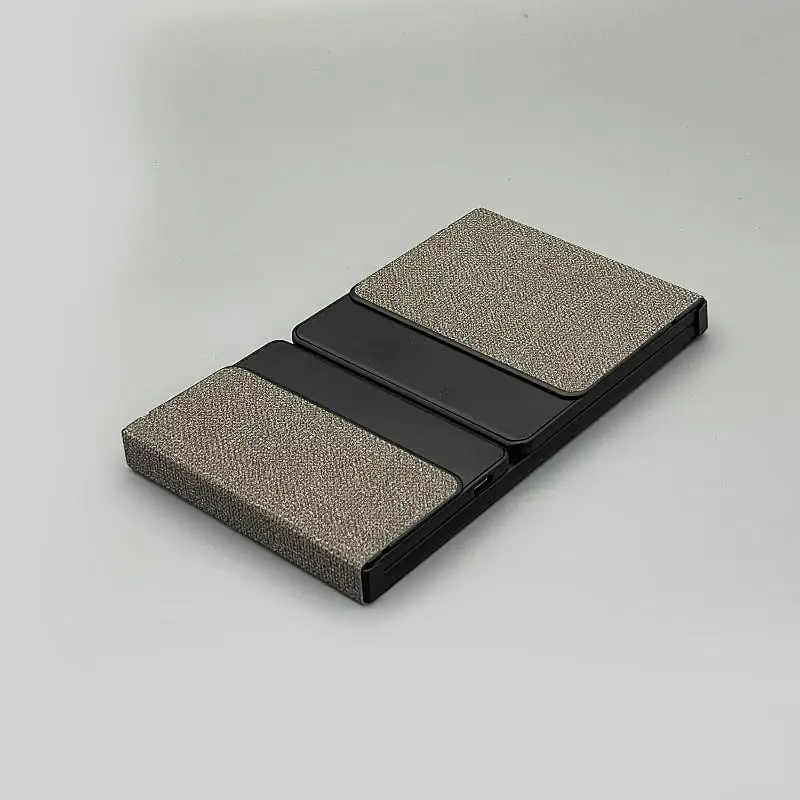 Three-fold Portable  Mini  Bluetooth Foldable Mini Keyboard For pc touchpad Wireless Folding Keyboard